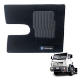 Tapete Carpete Caminhão Volkswagen 50x60 C logo Preto Truck