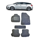 Tapete Carpete Citroen Ds5 2013 A 2014 Logo Bordado Grafite