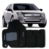 Tapete Carpete Ford Fusion 2006 2007 2008 2009 Preto C Logo