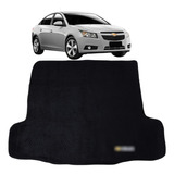 Tapete Carpete Preto Chevrolet Cruze Mala