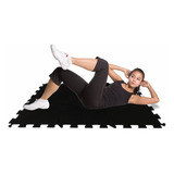 Tapete Colchonete Portátil Yoga Eva Pilates Ginástica 6 Pçs