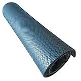 Tapete Colchonete Yoga Pilates Fitness Ginástica 1m X 50cm X 10mm Azul Marinho 