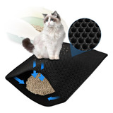 Tapete Coletor De Areia Higienico Para Gatos Limpa Patas Pet