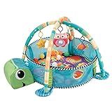 Tapete De Atividade Com Piscina De Bolinha Para Bebês - Tartaruga