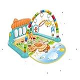 Tapete De Atividade Musical Piano Interativo Cogumelo Villa Wakaii