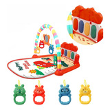 Tapete De Atividades Portátil Musical Sensorial Bebes Piano