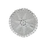 tapete croche redondo barbante decorativo