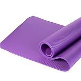 Tapete De Ioga Espesso Antiderrapante Tapete De Treino Esportivo Tapete De Exercício Pilates Para Iniciantes Fitness Ambiental Tapete De Ginástica Purple