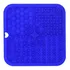 Tapete De Lamber Para Cães Gatos Com Ventosa Pet   Luatek Cor Azul