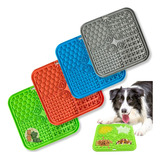 Tapete De Lamber Para Cães Gatos Comedouro Com Ventosa Pet