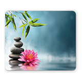 Tapete De Mouse Ambesonne Spa Tema Lily Lotus Flower E Roc