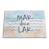 Tapete De Porta Mar Doce Lar Entrada Praia Apartamento Good