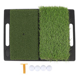 Tapete De Prática Esportiva Portátil Hitting Grass 2 Em 1 Pp