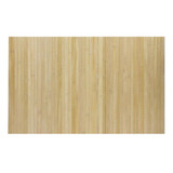 Tapete Em Bambu Antiderrapante 50x80cm Comprimento 80 Cm Cor Marrom claro Largura 50 Cm