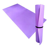 Tapete Em Eva 2m X 1m X 10mm Praia Funcionais Fitness Yoga Cor Lilás