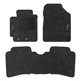 Tapete Etios Sedan 3pçs 2012 Em Diante Linha Bronze Carpete