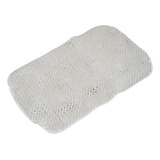 Tapete Felpudo P Box Banheiro Banho Fofinho 57x34cm Astra Cor Branco Liso