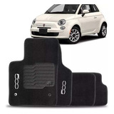Tapete Fiat 500 Cinquecento 2007 A 2015 Com Bordado Original