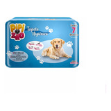 Tapete Fralda Higiênico Para Pet Tamanho 60x80 7 Unidades