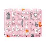 Tapete Gelado De Resfriamento Para Animais De Estimação G 90X60cm ROSA