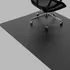 Tapete Grande Protetor De Piso Cadeira Dello 120x100cm Preto