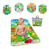 Tapete Grande Térmico Dobravel Infantil Bebê 1 80x1 20