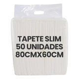 Tapete Higiênico Cachorro 50 Unidades 1a Linha 80x60 