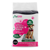 Tapete Higiênico Cachorro Ultra Pads Carvão Ativado Pet Like 60x60 30un