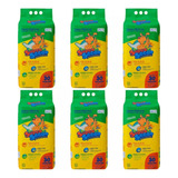 Tapete Higiênico Cães Super Secão Citrus Ou Trad 80x60 6un