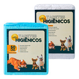 Tapete Higiênico P Cães Pet Super Absorvente 50 Un 60x60