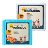Tapete Higiênico P Cães Pet Super Absorvente 50 Un 80x60