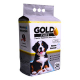 Tapete Higiênico Para Cães Gold Pads 60x60cm C 30 Unidades