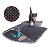 Tapete Higienico Para Gato Coletor De Areia Limpa Patas Pet
