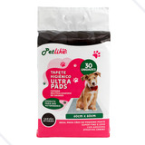 Tapete Higienico Petlike Ultra Pads Carvão Ativado 60x60cm