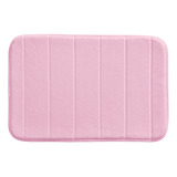 Tapete Holtter Home Design Antiderrapante Macio Super Soft Para Banheiro Conforto Luxo Cor Rosa