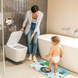 Tapete Infantil Banho Box Segurança Antiderrapa Fisher Price