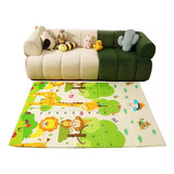 Tapete Infantil Bebe Dobrável Emborrachado Tatame 6mm