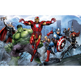 Tapete Marvel Vingadores Grande Lona Super Heróis Menino