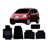 Tapete Nissan Livina Carpete Preto Bordado 2008 Á 2013