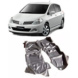 Tapete Nissan Tiida 2009 2013 Em Vinil Luxo Fosco