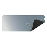 Tapete Office Mouse Pad Dupla Face Tecido Sintético Impermeável E Antiderrapante Toque Macio Geonav Preto E Cinza