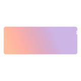 Tapete Office Mouse Pad Dupla Face Tecido Sintético Impermeável E Antiderrapante Toque Macio Geonav Preto E Rosa