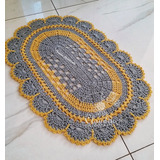 Tapete Oval De Croche