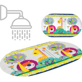 Tapete Para Banho Box Antiderrapante Com Ventosas Infantil