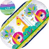 Tapete Para Banho Infantil Antiderrapante Com Ventosas Box