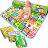 Tapete Para Bebe Infantil Térmico Atividade 180x120 Didático