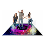 Tapete Passarela Pista Dança Tema Neon Lona Inteira 4mx4m