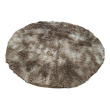 Tapete Peludo Redondo Luxo Diâmetro 1 00 X 1 00 Promoção