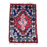 Tapete Persa Artesanal Iraniano Antigo