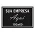 Tapete Personalizado Capacheria Marca Ou Logo De 100cm X 60cm